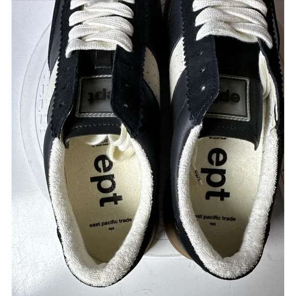 East Pacific Trade Black Santos Black Gum New 12M 45EU (AA) - Picture 10 of 16